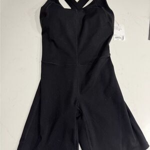 Black Sleeveless Jumpsuit